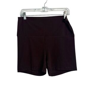 Aritzia TnaBUTTER Cheeky Hi-Rise 5" Short Brown Size XL